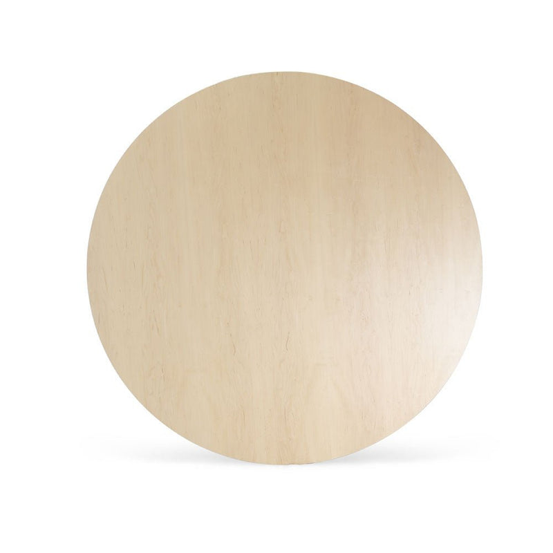 Clarke Large Circle Coffee Table - Maple - Tronk - Tables + Desks - Black - HORNE