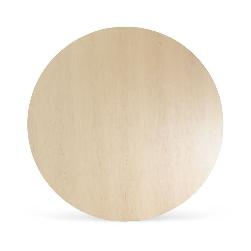 Clarke Large Circle Dining Table - Maple - Tronk - Tables + Desks - Black - HORNE