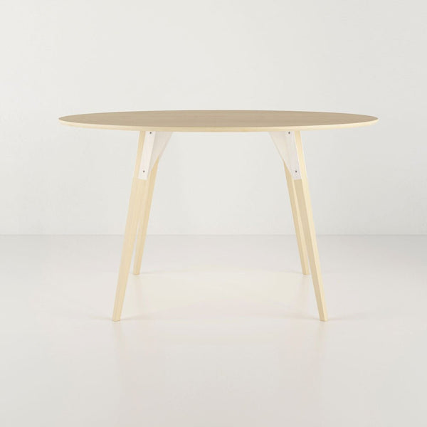 Clarke Large Oval Dining Table - Maple - Tronk - Tables + Desks - White - HORNE