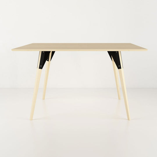 Clarke Large Rectangular Dining Table - Maple - Tronk - Tables + Desks - Black - HORNE