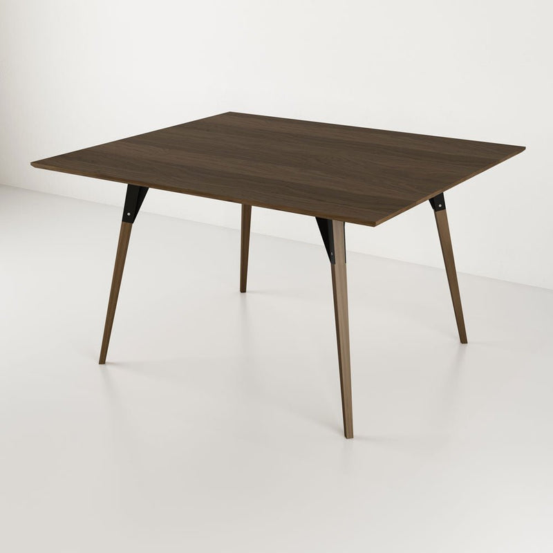 Clarke Large Rectangular Dining Table - Walnut - Tronk - Tables + Desks - Black - HORNE