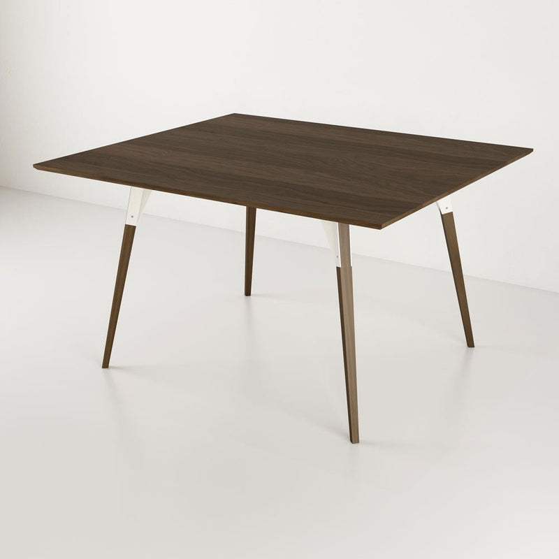 Clarke Large Rectangular Dining Table - Walnut - Tronk - Tables + Desks - Black - HORNE