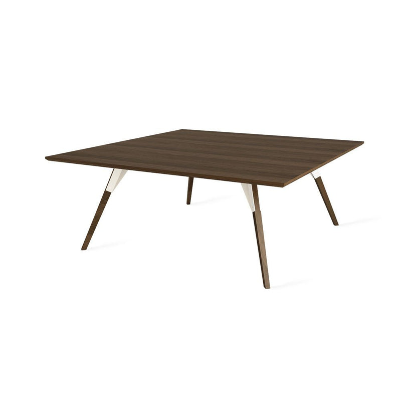 Clarke Large Square Coffee Table - Walnut - Tronk - Tables + Desks - Black - HORNE