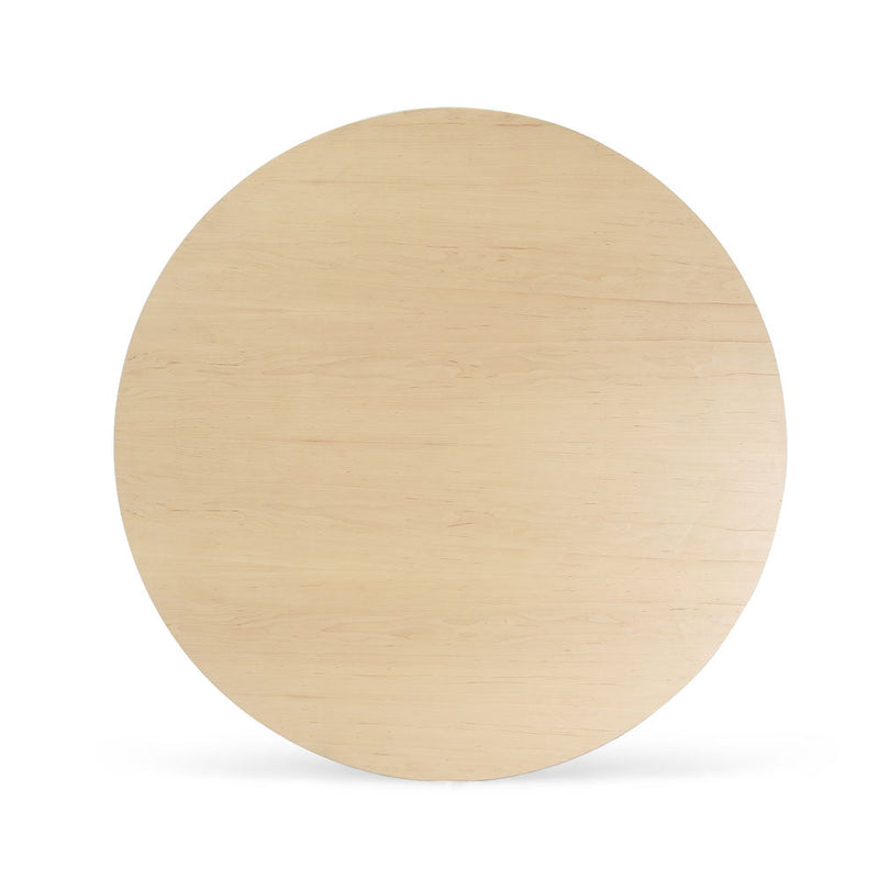 Clarke Small Circle Dining Table - Maple - Tronk - Tables + Desks - Black - HORNE