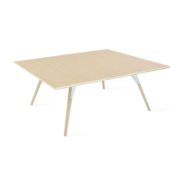 Clarke Small Rectangle Coffee Table - Maple - Tronk - Tables + Desks - White - HORNE