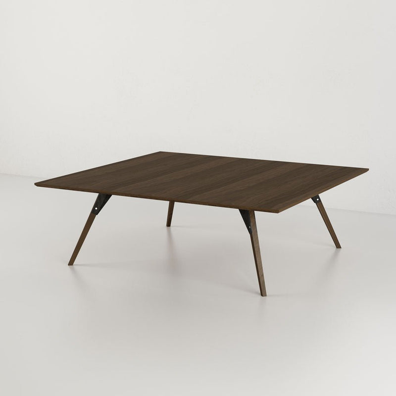 Clarke Small Rectangle Coffee Table - Walnut - Tronk - Tables + Desks - Black - HORNE