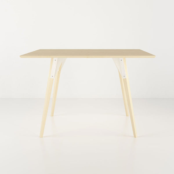Clarke Small Rectangular Dining Table - Maple - Tronk - Tables + Desks - White - HORNE