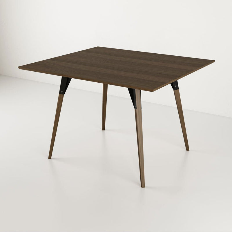 Clarke Small Rectangular Dining Table - Walnut - Tronk - Tables + Desks - Black - HORNE