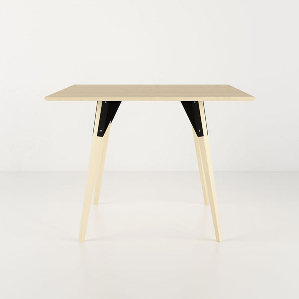 Clarke Small Square Dining Table - Maple