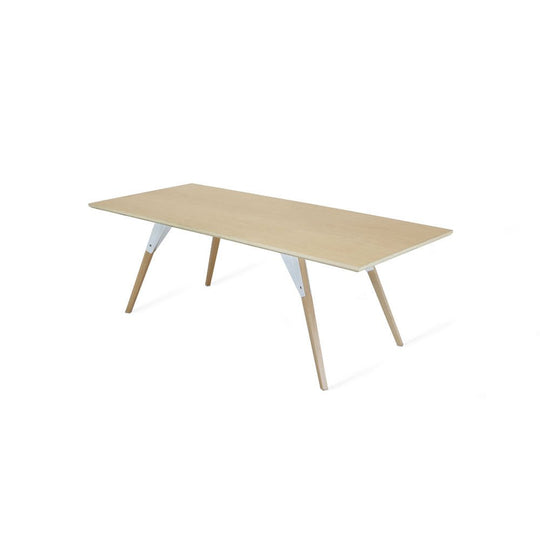 Clarke Thin Rectangle Coffee Table - Maple - Tronk - Tables + Desks - White - HORNE