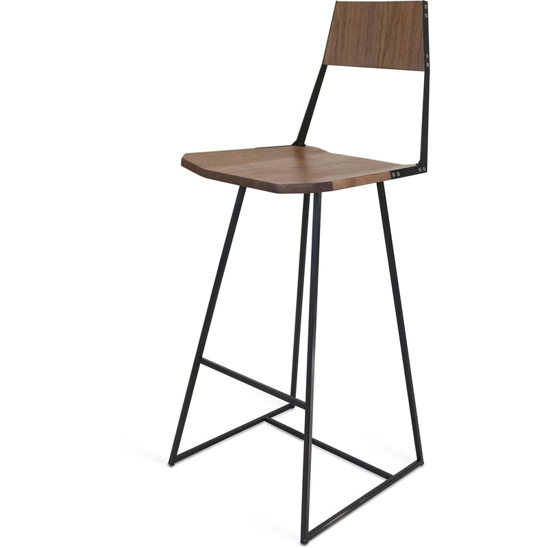 Clarkester Bar Stool - Walnut