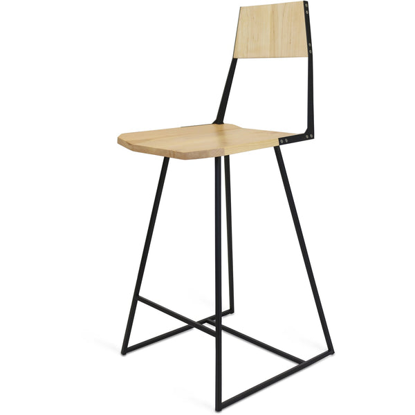 Clarkester Counter Stool - Maple
