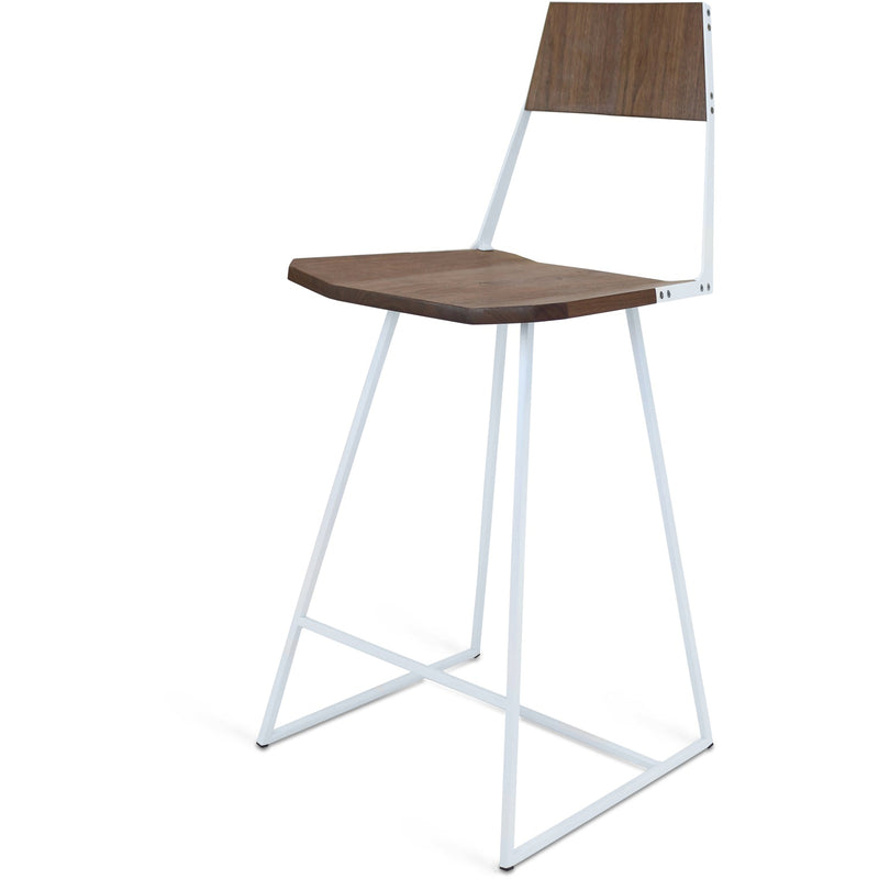 Clarkester Counter Stool - Walnut