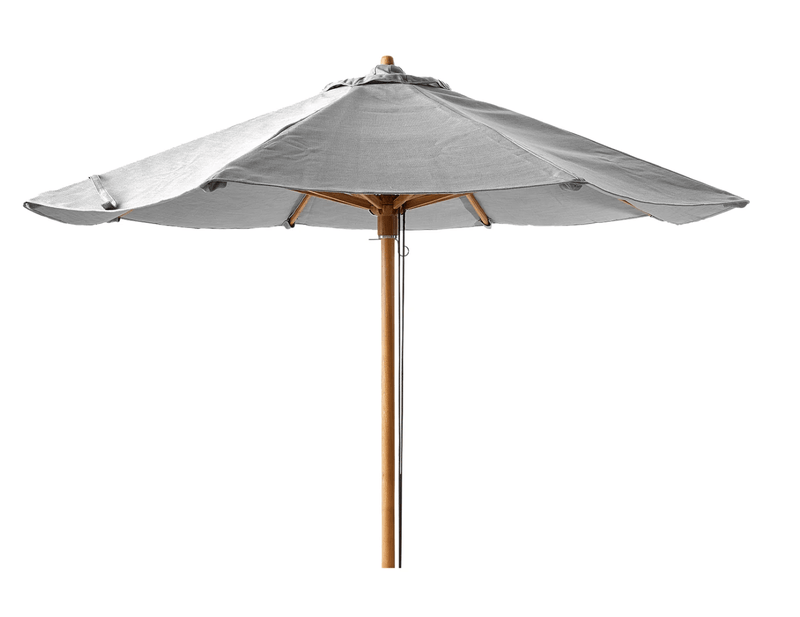 Classic Parasol With Pulley System - Cane Line - Outdoor Furniture - Low - HORNE