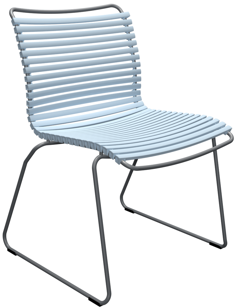 CLICK Outdoor Dining Chair - No Armrests - HOUE - Outdoor Furniture - Pine Green - HORNE