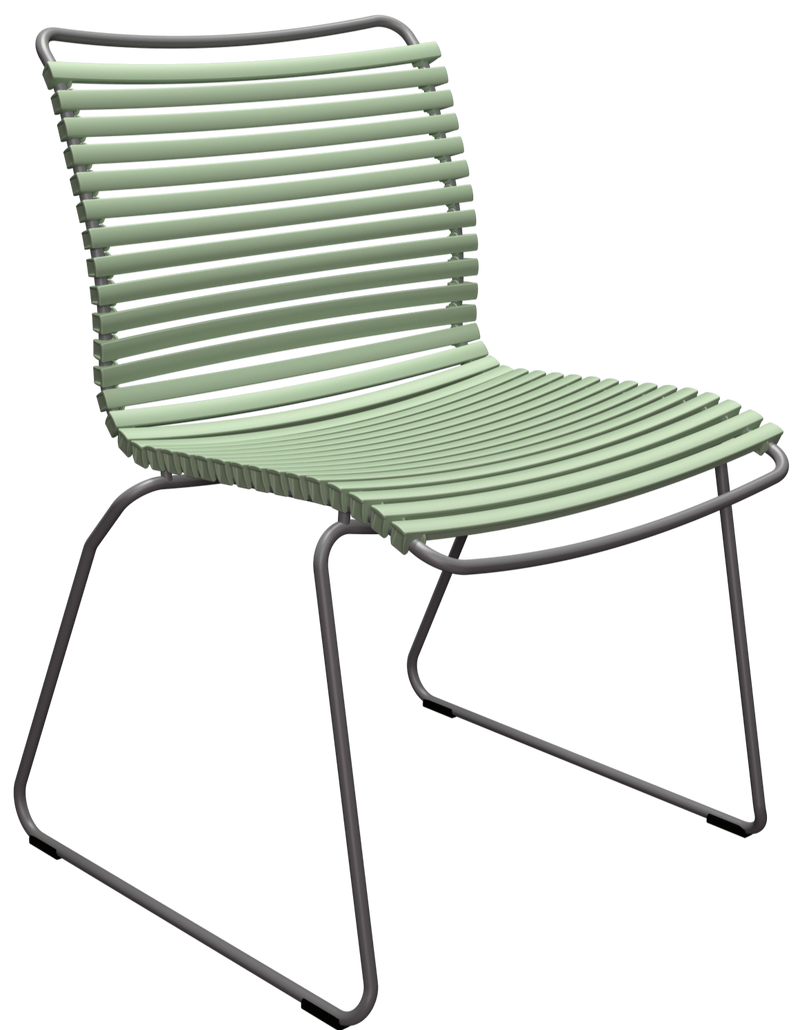 CLICK Outdoor Dining Chair - No Armrests - HOUE - Outdoor Furniture - Pine Green - HORNE