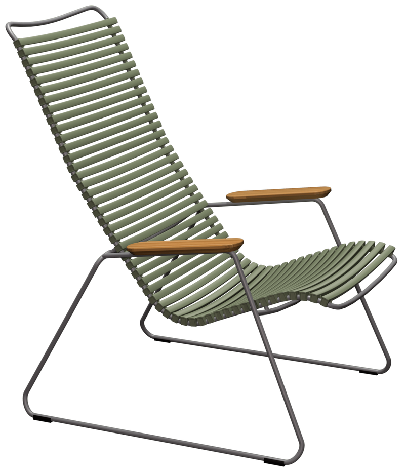 CLICK Outdoor Lounge Chair - HOUE - Outdoor Furniture - Pine Green - HORNE
