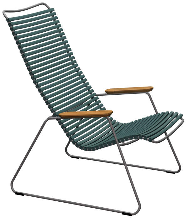 CLICK Outdoor Lounge Chair - HOUE - Outdoor Furniture - Pine Green - HORNE