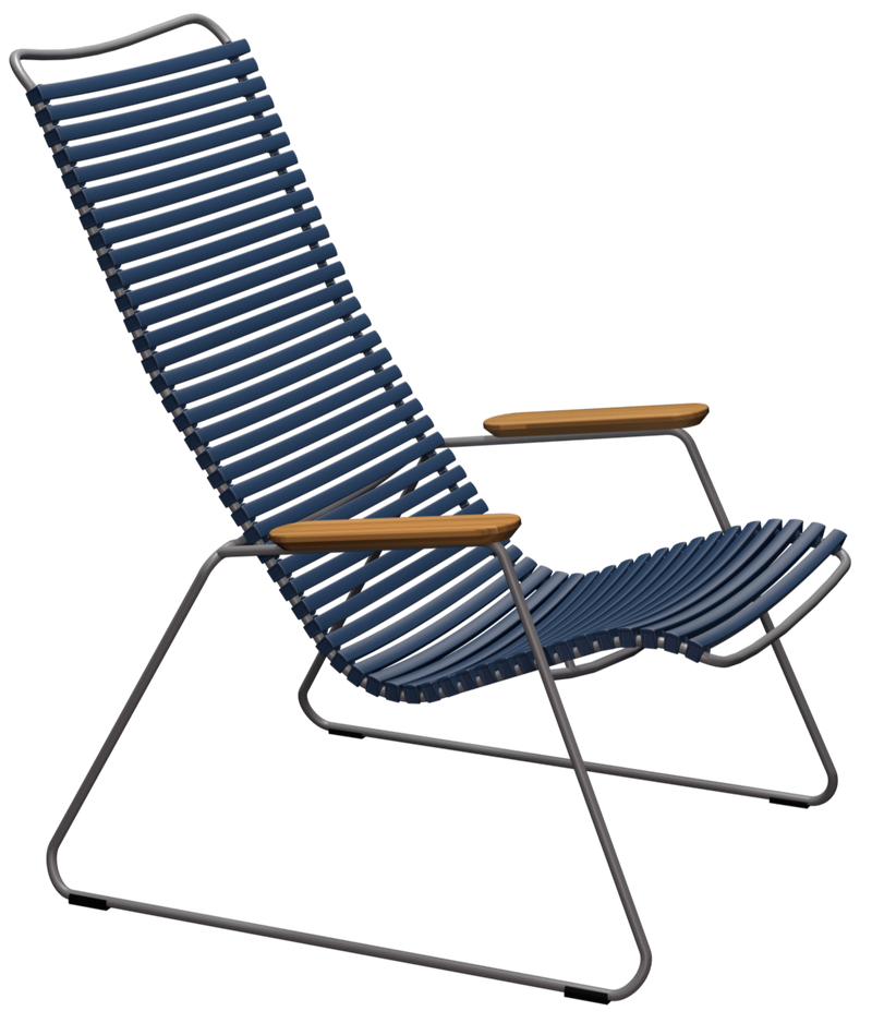 CLICK Outdoor Lounge Chair - HOUE - Outdoor Furniture - Pine Green - HORNE