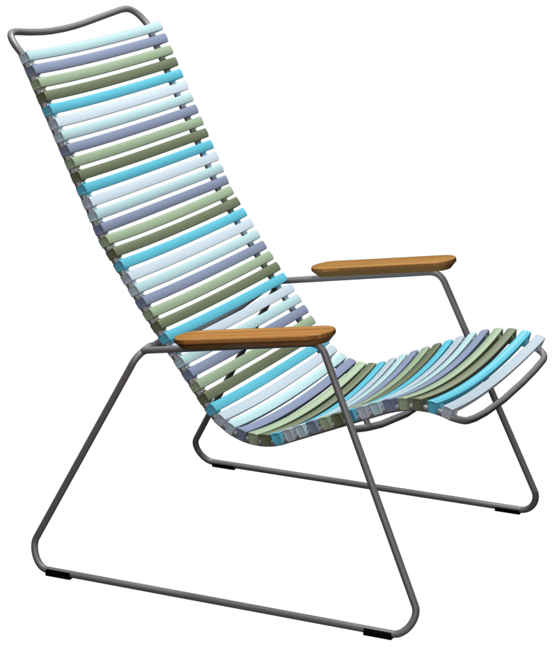 CLICK Outdoor Lounge Chair - HOUE - Outdoor Furniture - Pine Green - HORNE
