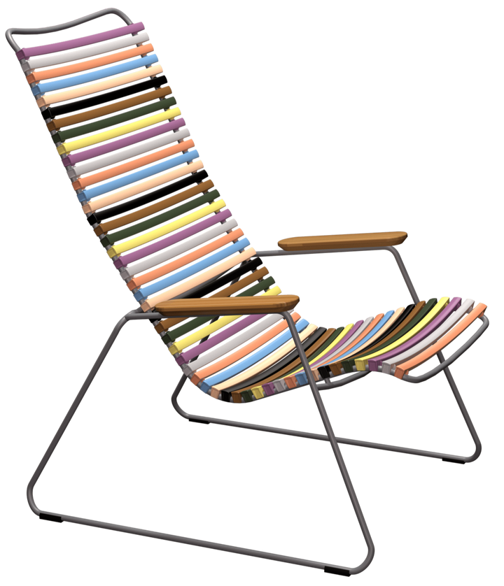 CLICK Outdoor Lounge Chair - HOUE - Outdoor Furniture - Multi Color 1 - HORNE