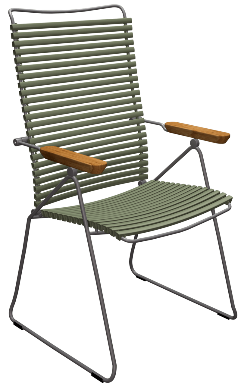CLICK Outdoor Position Chair - HOUE - Outdoor Furniture - Pine Green - HORNE