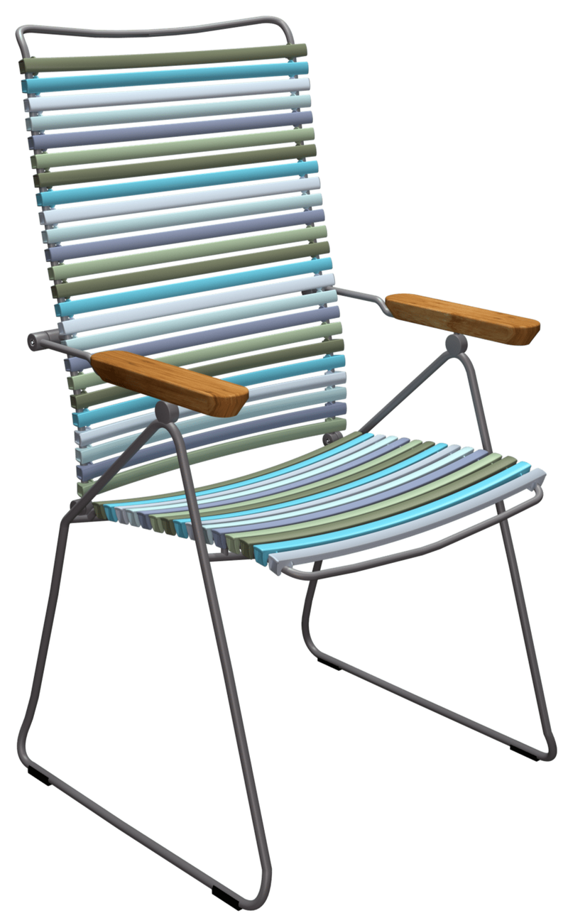 CLICK Outdoor Position Chair - HOUE - Outdoor Furniture - Pine Green - HORNE