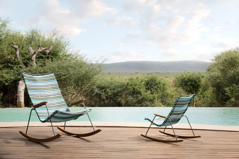 CLICK Outdoor Rocking Chair - HOUE - Outdoor Furniture - Pine Green - HORNE