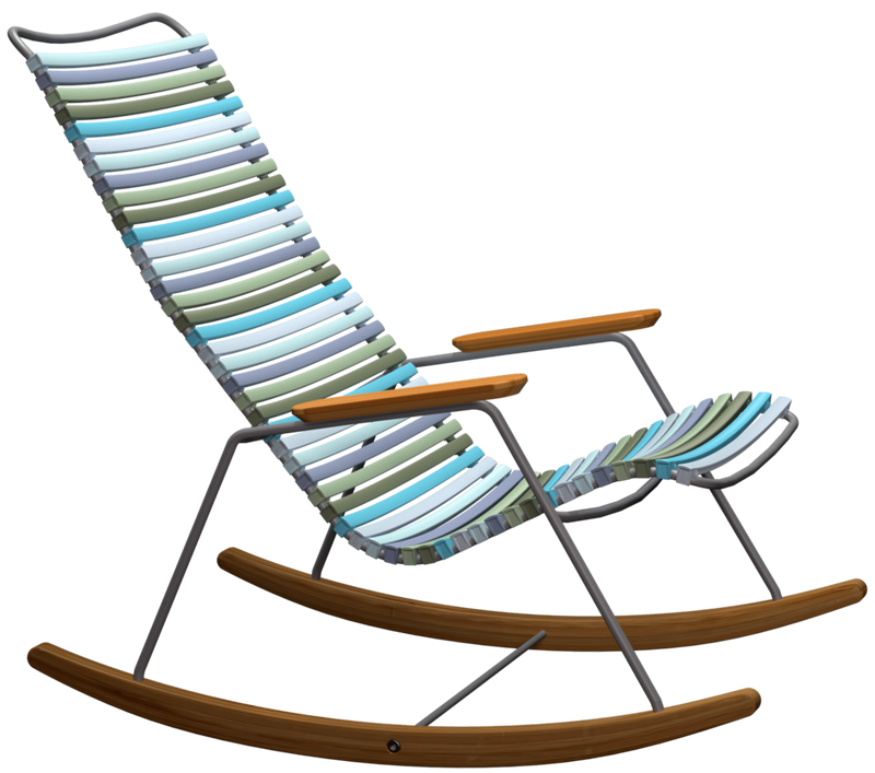 CLICK Outdoor Rocking Chair - HOUE - Outdoor Furniture - Pine Green - HORNE