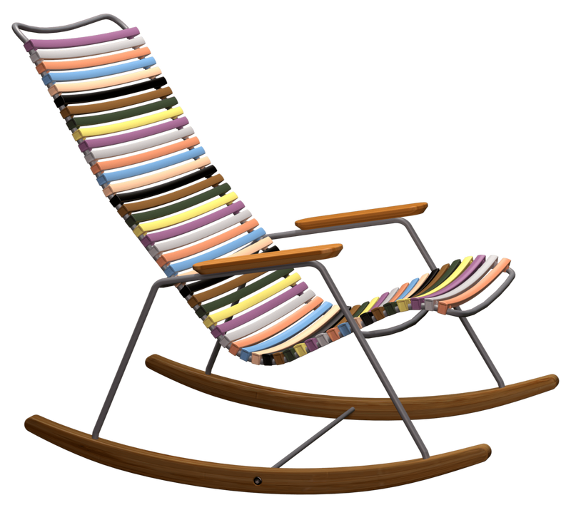 CLICK Outdoor Rocking Chair - HOUE - Outdoor Furniture - Pine Green - HORNE