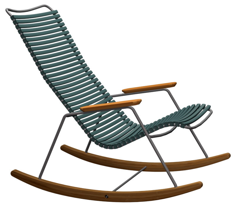 CLICK Outdoor Rocking Chair - HOUE - Outdoor Furniture - Pine Green - HORNE