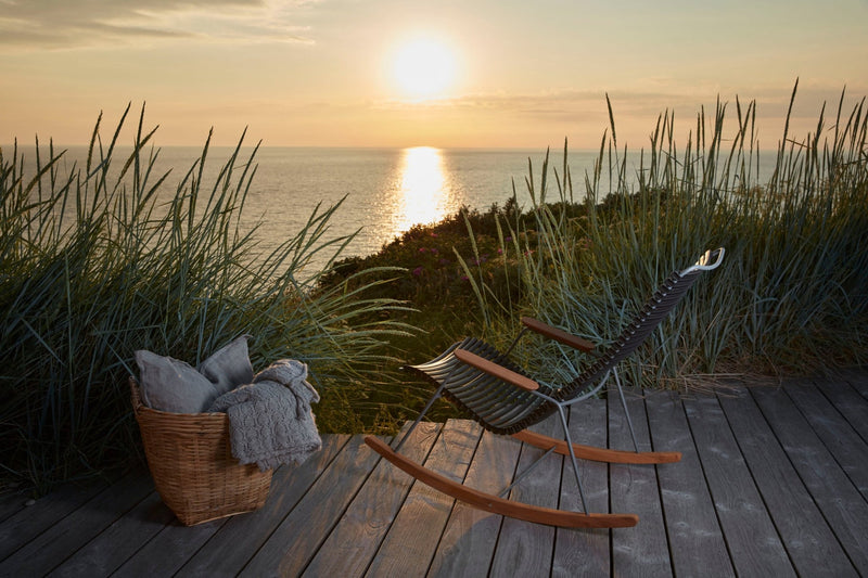 CLICK Outdoor Rocking Chair - HOUE - Outdoor Furniture - Pine Green - HORNE