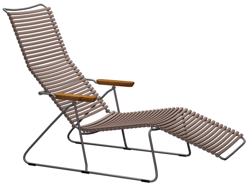 CLICK Sunlounger - HOUE - Outdoor Furniture - Pine Green - HORNE