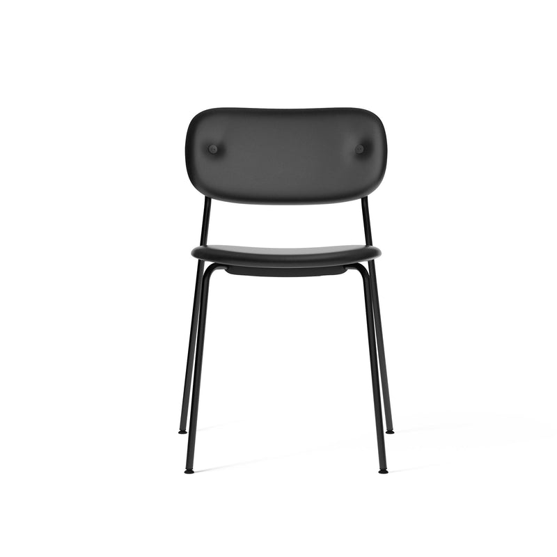 Co Dining Chair - Fully Upholstered - Audo Copenhagen - Chairs - Chrome - Dakar 0842 Leather - HORNE
