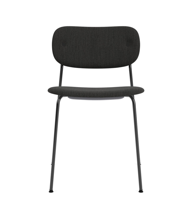 Co Dining Chair - Fully Upholstered - Audo Copenhagen - Chairs - Chrome - Dakar 0842 Leather - HORNE