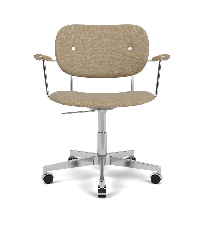 Co Task Chair - Fully Upholstered - Audo Copenhagen - Chairs - Audo Boucle 02 (Beige) - No Armrests - HORNE