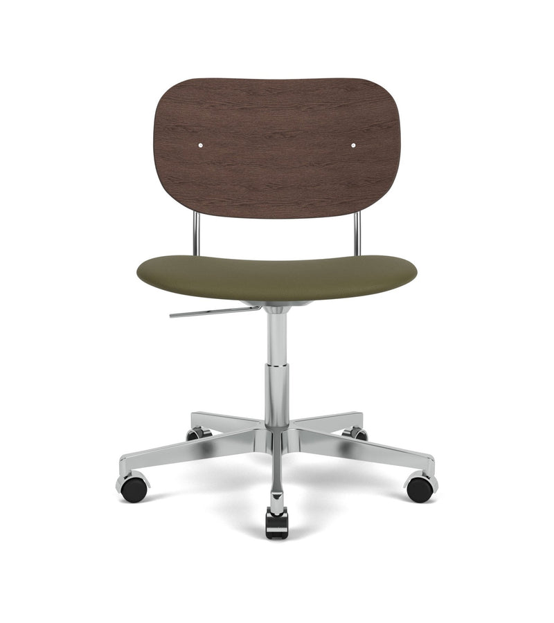 Co Task Chair - Upholstered Seat - Audo Copenhagen - Chairs - Natural Oak/ Audo Boucle 02 (Beige) - No Armrests - HORNE
