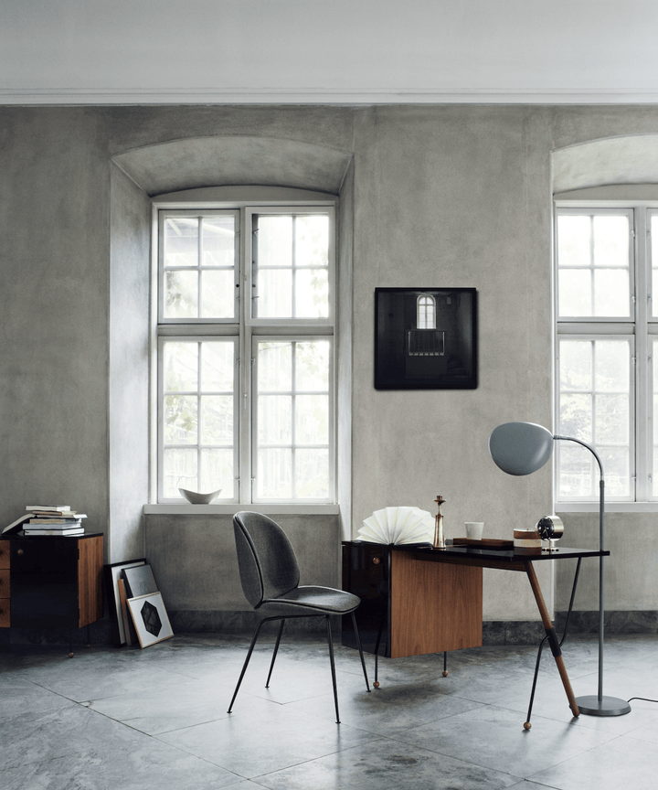 Cobra Floor Lamp - Gubi - Floor Lamps - Semi Matte Dusty Blue - HORNE