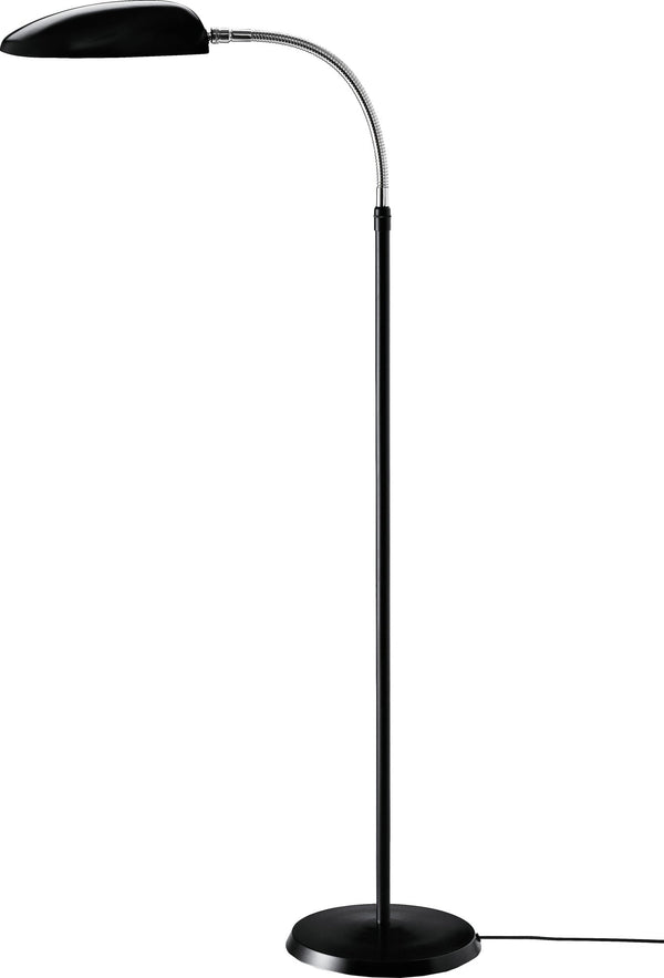 Cobra Floor Lamp - Gubi - Floor Lamps - Semi Matte Black - HORNE