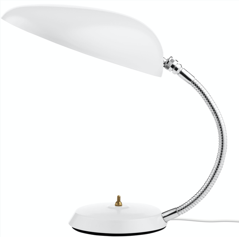 Cobra Table Lamp - White - Gubi - Table + Task - HORNE