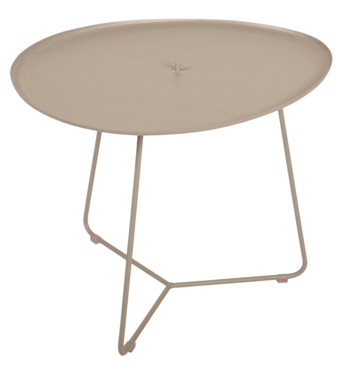 Cocotte Low Table with Removable Tray - Fermob - Outdoor Furniture - Nutmeg - HORNE
