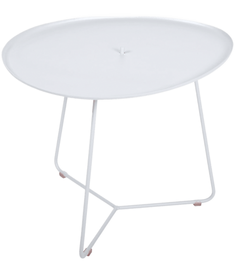 Cocotte Low Table with Removable Tray - Fermob - Outdoor Furniture - Black Cherry - HORNE