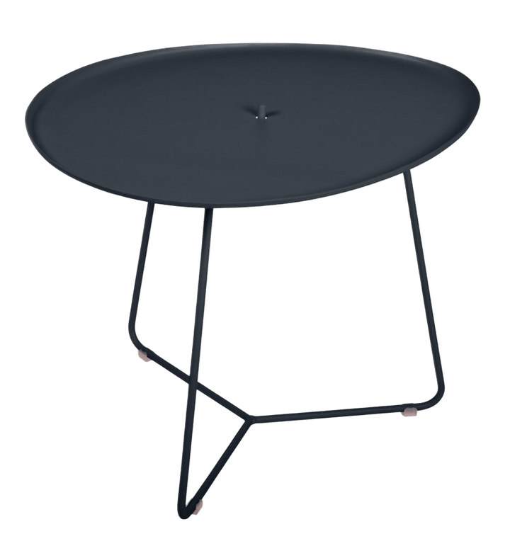 Cocotte Low Table with Removable Tray - Fermob - Outdoor Furniture - Anthracite - HORNE
