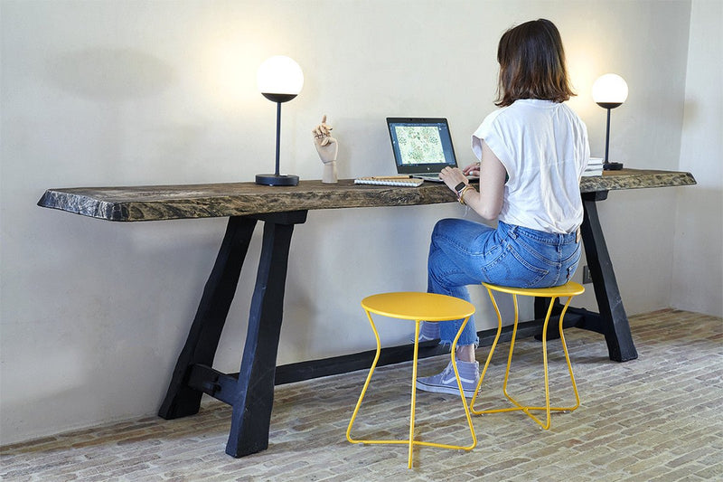 Cocotte Stool - Fermob - Outdoor Furniture - Acapulco Blue - HORNE