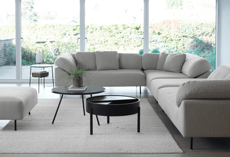 Collar Left 2 Seater Sectional - Woud - Sofas - Gabriel Step Melange - 60011 - HORNE