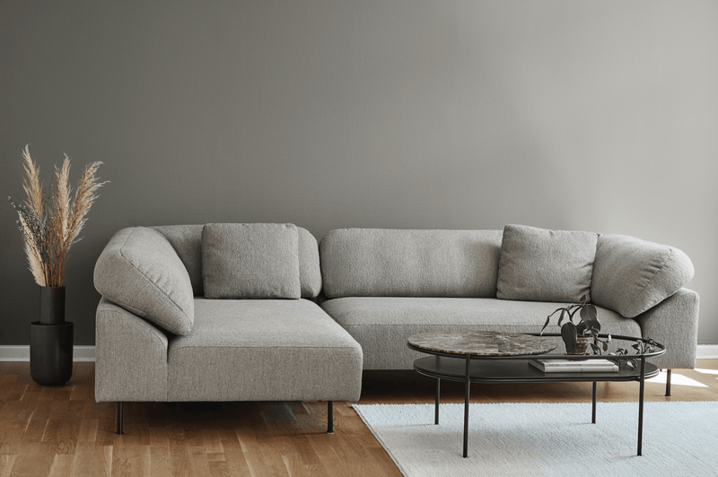 Collar Left 2 Seater Sectional - Woud - Sofas - Gabriel Step Melange - 60011 - HORNE