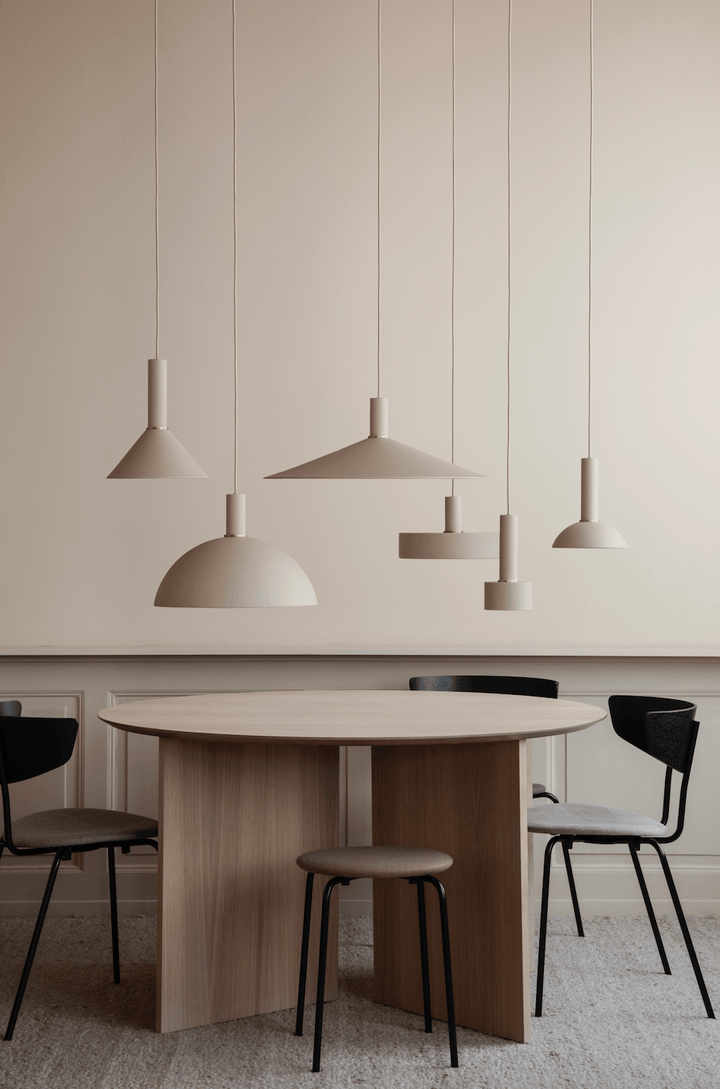 Collect Lighting - Record Shade - Ferm Living - Pendants - White - HORNE