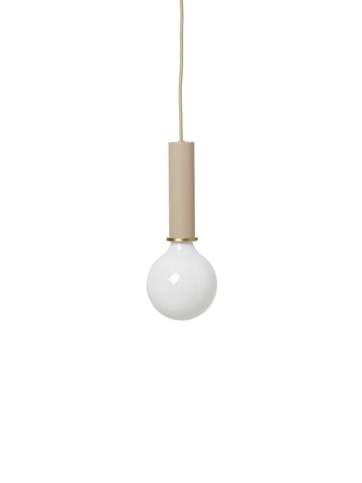 Collect Lighting - Socket Pendant High - Ferm Living - Pendants - Cashmere - HORNE