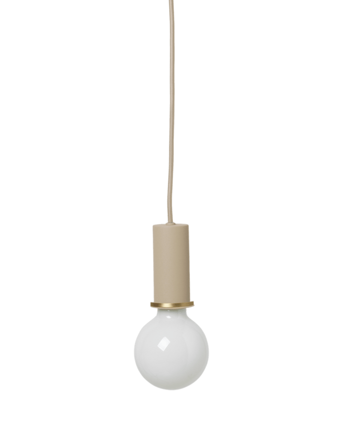 Collect Lighting - Socket Pendant Low - Ferm Living - Pendants - Cashmere - HORNE