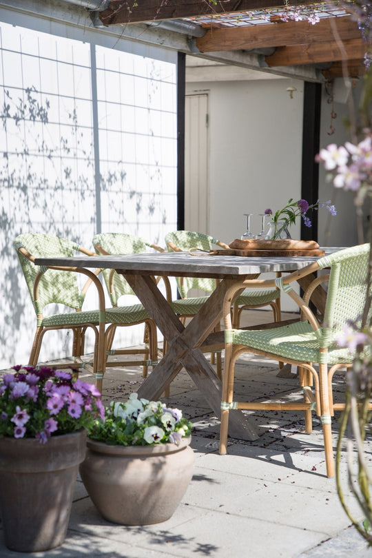 Colonial Teak Table 100x200 - Exterior - Sika Design - Outdoor Furniture - HORNE